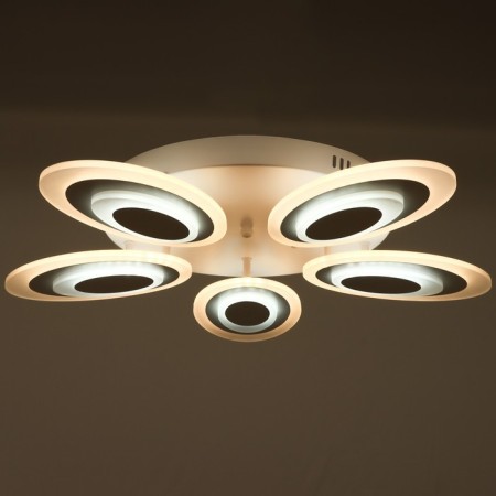 Люстра 114К006992 LED 90Вт белый 70x70x10 см.-4