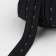 Braid with hooks, 27 mm × 45 ± 1 m, black color
