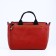 Bag-tout on zipper, red color