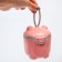 Container for storage of baby food, 250 ml., Pink color