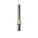 Suspension lamp "Alex" LED 7W 4000k gray 4x4x40-140cm