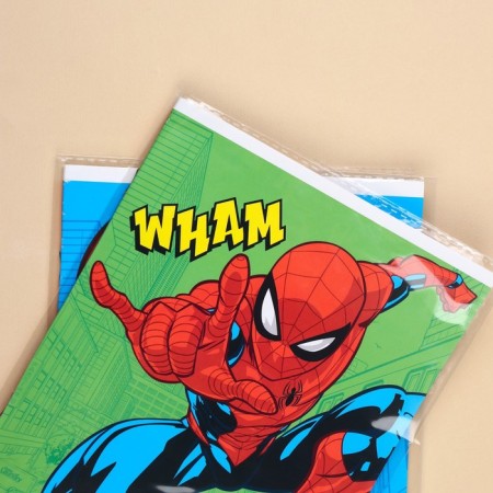 Set of covers is universal, 50 microns, polypropylene, 10pcs, spiderman-3