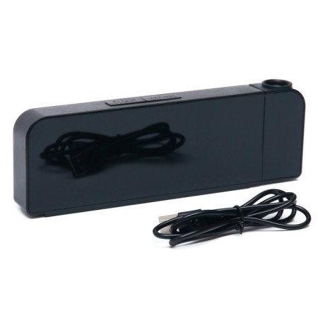 Clock - Electronic desk an alarm clock with a projection on the ceiling, thermometer, calendar, USB-6