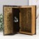 Safe Brush Tree to the leatherette "Retro camera with flowers" 21x13x5 cm