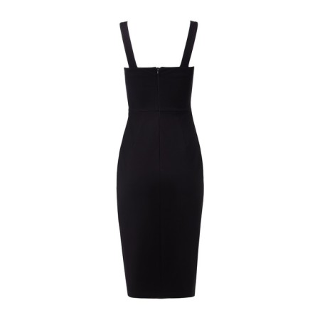 Women's dress Minaku: Partydress Black color, size 40-6
