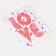 Folder for documents, 2 sets, white color, "love"