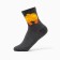 Women's socks "duckling 3D", dark gray color, size 36-40