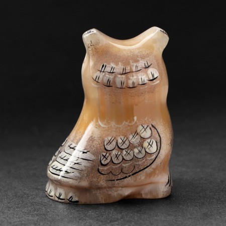 Souvenir "Filin Fille", 6 x 4 x 7 cm, selenite-2