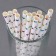 The pipe for the cocktail "Rainbow stars", a set of 12 pcs.