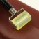 Roller for adhesive work with skin, 17 × 5 cm, wood/silicone