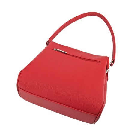 Women's bag (B2827-77140) genuine leather, red, 1x210x27 cm-2