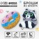 Beadwork. Brooch "Raccoon and Donut", a set for creativity