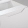 Wardrobe 400 Helga, 400x500x824, White/Gray Soft MDF