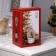LED figure "Santa Claus" 7 × 12.5 × 6.5 cm, plastic, batteries AAAX2 (not in the kit), glow warm white