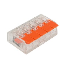 Universal compact terminal of QMS 221-415, 5-wire up to 4.0 mm² (40 pcs./Union) Rexant