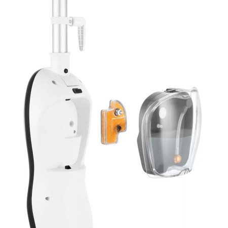 Steam mop KitFort KT-1045, 1500 watts, 370 ml, cord 8 m, white-hourly-9