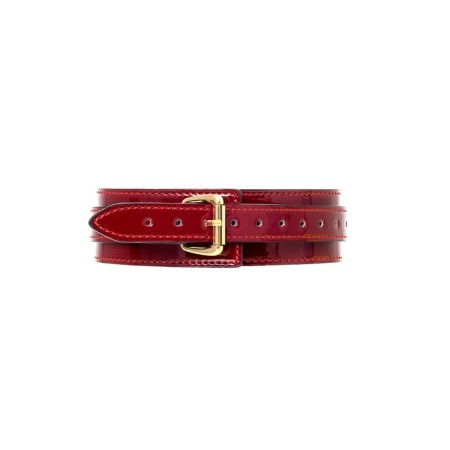 Collar Toyfa Theatre, PU Skin, 41 cm, red color-1