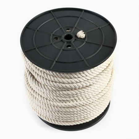 Cotton rope 12 mm (120 m) white-4