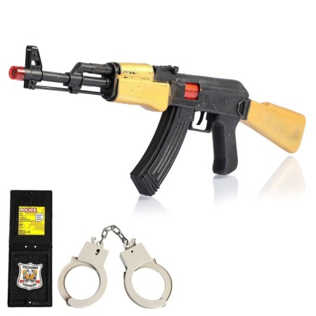 Police set "Capture", with AK-47, 3 subjects