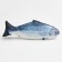 A toy for Cat "trout" with a moving tail and with USB-booting, 28 cm