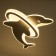 LUSTRAL STDD "Dolphin LED 140W 3000-6000K Dimmer White 60x60x9 cm Bayerlux