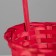 Wicker basket, bamboo, d23xh17/53cm