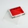 Box for 4 sweets and chocolate with cells "spruce aroma" 18.8 x 15.7 x 3 cm, New Year