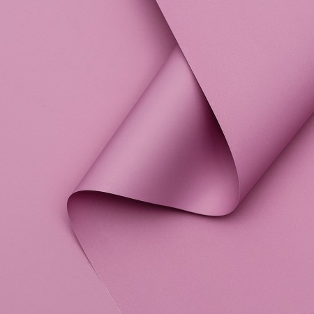 Flower film tinted, matte, pink orchid, 0.5 x 10 m ± 1 cm, 65 μm
