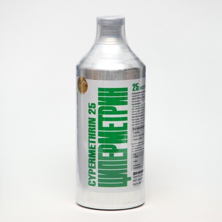 Remedy for all types of insects and ticks (concentrate) cypermetrin 25, 1 l, bottle-3