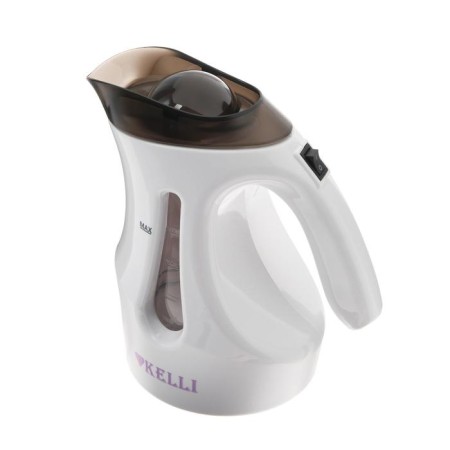 Kelli KL-312, manual, 2000 watts, 500 ml, nozzle kettle, white and purple-2