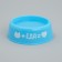 Plastic bowl "Food for a cat", 250 ml, blue