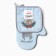 Set of kitchen. Dolyana "Joy Dragon": mittens 20x28 cm, take 17x17 cm, 35% HL, 65% PE