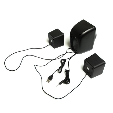 Computer speakers 2.1 Dialog Colibri AC-202UP, 2 x 3W + 5W, USB, Jack 3.5 mm, black-4