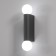 Interior backlight Elektrostandard, Lily G9 115x80x360 mm, IP54, black color