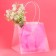 Gift package with a square bottom 39 x 39 x 39 cm