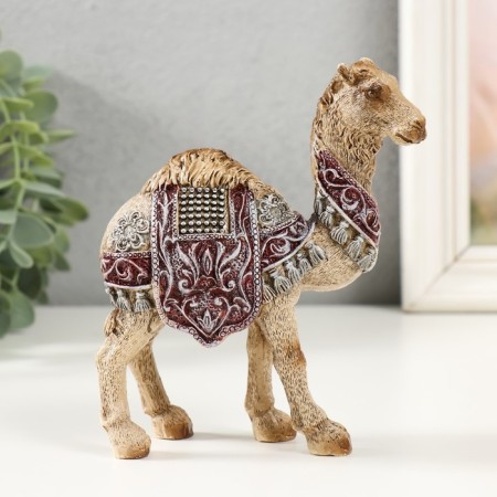Polystone souvenir "Desert camel with a blanket" 11.7x4.7x13.5 cm