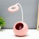 Board lamp with a nightmare "Princess" LED 3000K-6000K 5W USB AKB pink 14x14x44cm Risalux 9413