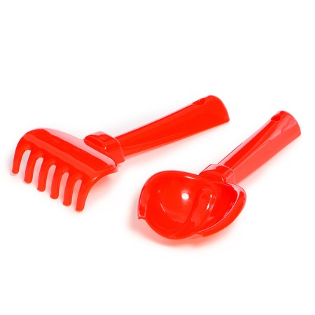 Sanding set: a bucket with a sticker, a strainer, scoop, robberies, 2 molds, watering can-9