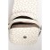 Cross-Body Bag, eco-leather, Ludor white, 12x5x19 cm