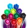 Flomasters 12 flowers in a plastic tube ventilated cap jungle