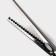 A spoon for coffee of the “AROMA”, 15 ml, with a clamp, black color
