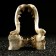 Decor for the Aquarium "Jaw", 9.5 x 6 x 11 cm