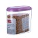 Capacity for bulk products, 1 liter with a dispenser, color mix