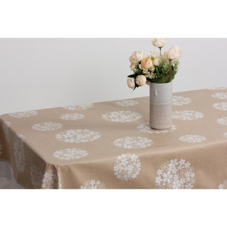 MEIWA tablecloth, rectangular 122 x 152 cm, beige color-2