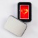 Lighter "Fiery Heart" in a metal box, silicon, gasoline, 6x8 cm
