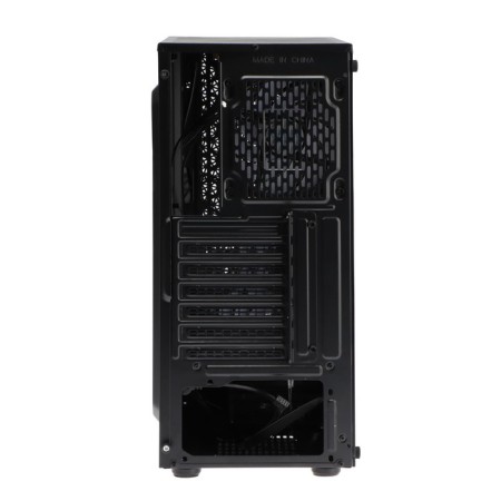 The EXEGATE MIDITOWER EVO-8225 case, without BP, ATX, 2xUSB 2.0, 1xUSB 3.0, backlight, black-5