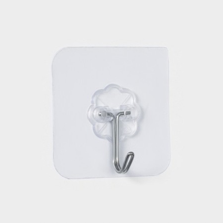 A set of self -adhesive hooks, 10 pcs, size 5.6 × 5.6 cm-4