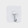 A set of self -adhesive hooks, 10 pcs, size 5.6 × 5.6 cm