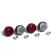 Bolts for fastening the number, set 4 pcs