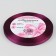 Satin tape, 6 mm × 23 ± 1 m, eggplant color No. 252